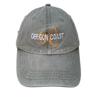 Oregon Coast Slideback Baseball Cap Green One Size Embroidered Dimco Apparel